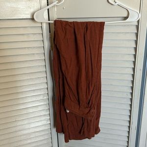 Abercrombie Linen Wide Pants